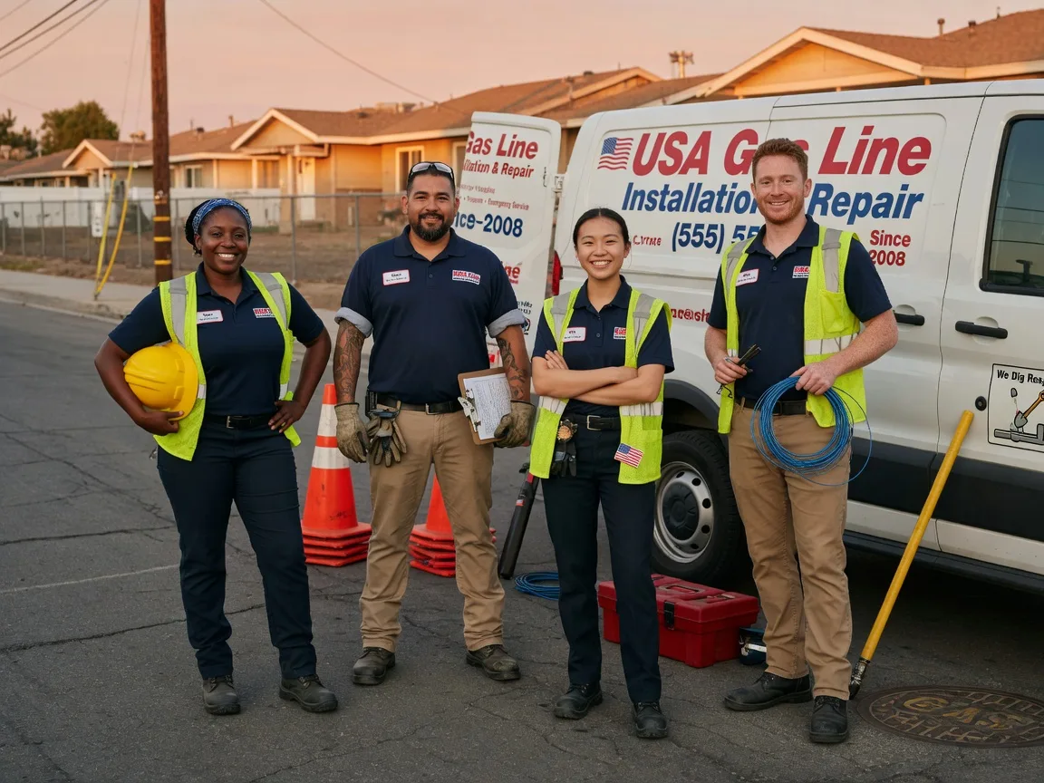Gas Line Installation company in Sandersville, MS